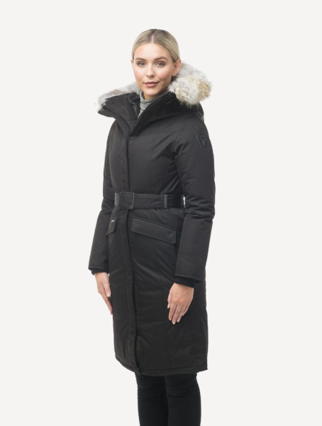 Пуховое пальто Morgan (Женский; M; Black)
